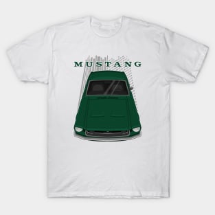 Ford Mustang Fastback 1968 - Dark Green T-Shirt